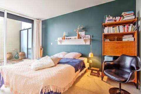 Suite Parentale Avec Sdb Dans Appartement Avec Rooftop Montpellier Exterior foto